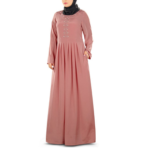 Abaya pour femmes, robe islamique modeste, coupe ample, manches longues, vêtements musulmans, confortable, élégante, traditionnelle, pour un usage quotidien - Product Image 4
