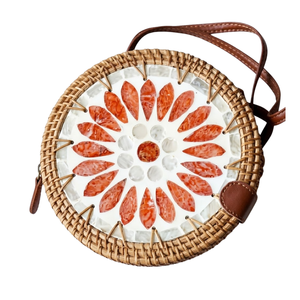 Sac en rotin à poignée en cuir le plus vendu, sac en rotin de créateur, vente en gros directe d'usine, prix bas, OEM ODM acceptés - Product Image 1