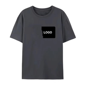 Customize Your Logo <b>Men</b> T-Shirt Quick Dry O-Neck Short Sleeve Blank OEM Wholesale Supplier - Product Image 3