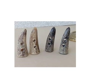 Boutons en corne de buffle de qualité supérieure, polis, faits à la main, naturels et uniques, pour vestes d'hiver, manteaux longs, sacs et confection de vêtements - Meilleure vente - Product Image 2