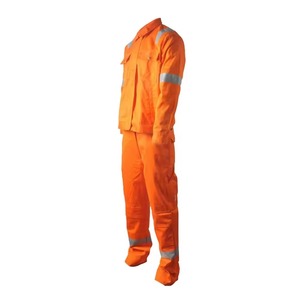 Proveedor de uniformes de seguridad reflectantes, overoles, trajes resistentes, ropa de trabajo con logotipo personalizado, nivel D de protección, anti-químicos y contra incendios. - Product Image 1