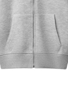 Custom Men's 100% Cotton <b>Zip</b> Up Hoodie Full Zipper <b>Hooded</b> Sweatshirt Casual Streetwear Custom Logo OEM ODM Wholesale - Product Image 6