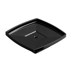 Porte-savon carré surdimensionné de luxe en verre avec support mural en laiton, plateau amovible pour économiser le savon, idéal pour salle de bain principale - Product Image 1