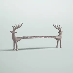 Luxury <b>Black</b> Iron Candle <b>Holder</b> Handmade for Modern Interior Design Home Decoration and Christmas Gifts in Designer Collections - Product Image 4