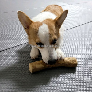 Juguete Masticable para Perros Hecho a Mano en Vietnam con Madera de Café Eco2go |   Juguete Masticable Interactivo y Ecológico con Estampado Animal para Cachorros y Adultos - Product Image 3