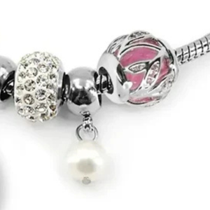   Bracelet porte-bonheur pour femmes, fabriqué en 1989, élégant, couleur vert argent, pendentif, bijoux de poignet, accessoire de mode élégant, anniversaire - Product Image 3