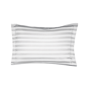 Luxury 17x27 Inch Satin Stripe Pillow <b>Cushion</b> Soft Polyester Fabric <b>Fluffy</b> Fiber Filling for Home Hotel Bedding Custom Fabric - Product Image 2