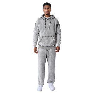 Conjuntos Deportivos de Algodón con Serigrafía Personalizada, Ligeros, Transpirables, de Verano para Hombre, de Secado Rápido, Cuello en V, Cintura Elástica, Bolsillos Laterales, para Adultos - Product Image 1
