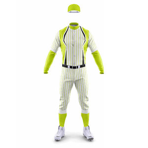 Uniforme de Béisbol Personalizado para Adultos, Jersey Sublimado Multicolor de Manga Larga con Pantalones, Uniforme de Entrenamiento para Jugadores - Product Image 6