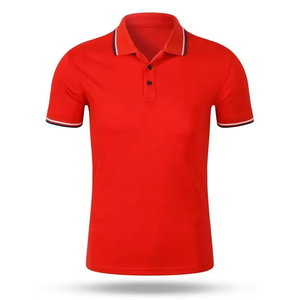 Chemises d'uniforme professionnelles personnalisées pour hommes, manches courtes, infroissables, avec poche avant et logo, en tissu tricoté 100 % coton 180 grammes, vente en gros - Product Image 3