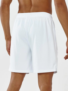 Customized Solid Color Double <b>Layer</b> Men Sport Jogger Shorts High Quality Tight Sexy Men's Black Gym Shorts - Product Image 3