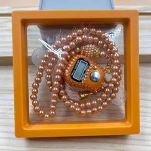 Tasbih Islámico de Hueso Moderno, Hecho a Mano, Ecológico, con 99 Cuentas, de Forma Natural, Arte Coleccionable - Product Image 5