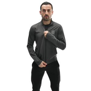 Sport <b>Jacket</b> <b>Light</b> Lightweight Athletic Running Training Zip-Up Windbreaker Activewear for Men & Women Outdoor Fitness Grey - Product Image 1