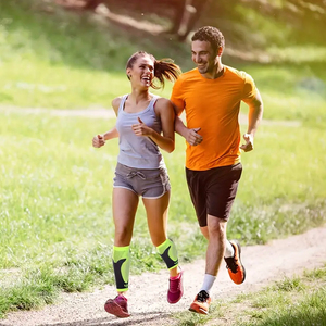 <b>Compression</b> Leg Sleeves Breathable Mesh, Multi-Color Options For <b>Running</b> & Exercise, Muscle Support BY AMAZING INDUSTRIES - Product Image 4