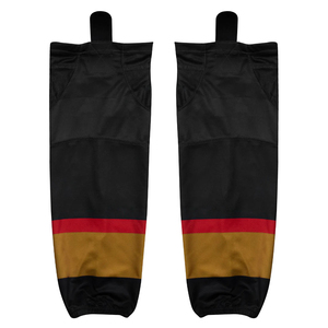 Ice Hockey Knitted Customize Socks Tight Hockey <b>Leg</b> <b>Warmer</b> Socks Youth Stripe Mesh Practice Ice Hockey Socks - Product Image 1