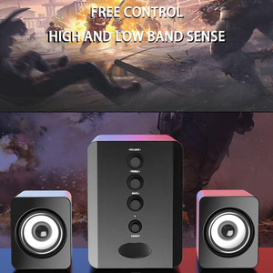 Juego de altavoces Bluetooth rosas para computadora con orificio para micrófono, conexión con cable e inalámbrica para uso en escritorio - Product Image 3