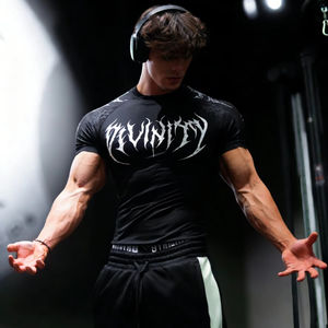 BLUE EAGLE SPORTS 2026 Camiseta Deportiva Corta Unisex Personalizada de Alta Calidad, 100% Poliéster, Compresión, Impresión por Transferencia de Calor, UPF50+ - Product Image 1