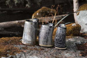 ฮอร์นไวกิ้งทำมือคุณภาพสูงงานแกะสลักรูปมังกรสัตว์ทางศาสนางานทางศาสนางานฝีมือจากธรรมชาติของตกแต่งโลกส่งออก - Product Image 6