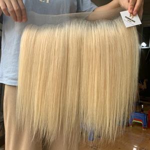 Cuticle Aligned Unprocessed 100% Raw Human Hair HD 13x4 13x6 Transparent Lace Frontal HD Human Hair Wig - Product Image 2