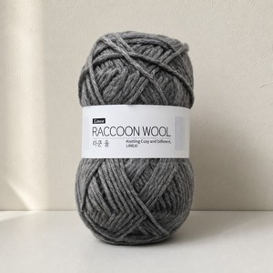 Linea Raccoon Wool Hand Knitting Yarn 95g Ball <b>thick</b> yarn hilos para crochet Hand Knitting Yarn Crochet Yarn wholesale bulk for - Product Image 1