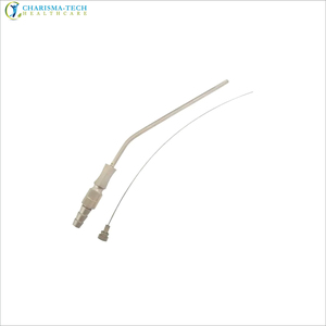 Tubo de Succión Frazier Premium y Cánula Aspiradora de Acero Inoxidable, Instrumentos Quirúrgicos de Precisión Reutilizables para Neurocirugía, ORL y Columna Vertebral - Product Image 6