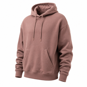 เสื้อฮู้ดปักโลโก้ตามสั่ง ผ้าฝ้าย 100% เฟรนช์เทอร์รี่ ทรงโอเวอร์ไซส์ ใส่ได้ทั้งชายและหญิง สไตล์ลำลอง สำหรับฤดูใบไม้ร่วง รับผลิตแบบ OEM พร้อมบริการติดฉลากส่วนตัว - Product Image 2