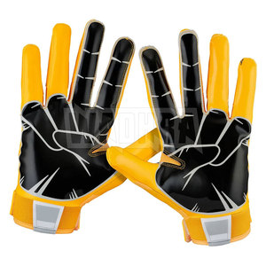 Nouveaux gants de football américain, confortables à utiliser, service OEM, gants de football américain - Product Image 2