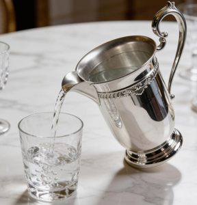 Carafe à café et pichet à lait en acier inoxydable plaqué argent de haute qualité, poli miroir, pour buffet d'hôtel, service à thé arabe - Product Image 6