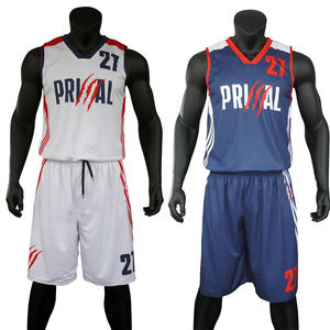 Camiseta de Baloncesto Rosa de Secado Rápido, Uniformes con Logotipo Personalizado, Conjunto de Uniforme de Baloncesto Reversible, Pantalones Cortos para Hombre - Product Image 3