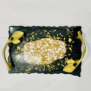 Custom Resin Serving Tray Handmade Custom Resin tray - Product Image 1