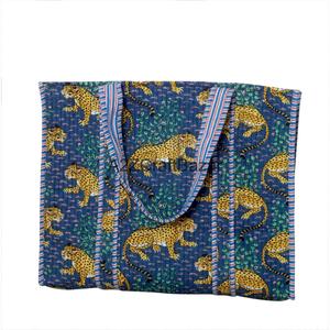 Handmade Indian 100% Cotton <b>Large</b> <b>Beach</b> Tote <b>Bag</b> for Groceries Women's Long Handle Shoulder <b>Bag</b> From Rajasthan - Product Image 6