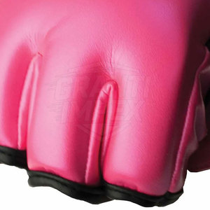 2026 New Style Low Price <b>Leather</b> MMA <b>Gloves</b> Professional Made Wrist Support Half Finger/<b>Fingerless</b> Lightweight Martial Art - Product Image 4