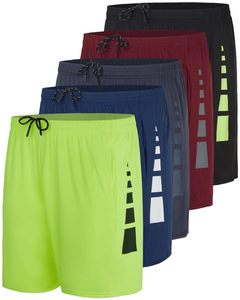 Shorts de sport pour hommes les plus vendus avec logo personnalisé, taille élastique, motif uni, tissu Oxford de haute qualité - Design professionnel - Product Image 1