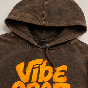 Sweat à capuche vintage pour homme, coupe oversize, en coton épais, style streetwear, broderie personnalisée, pull décontracté, vente en gros de vêtements - Product Image 5