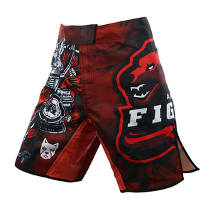 Custom Logo Muay Thai Shorts Low MOQ Gym Training Wear Wholesale BJJ Grappling Trunk and Rash Guard Supplier Bulk Buy MMA Shorts - Product Image 1