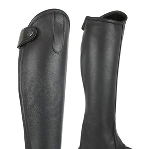Custom Cowhide Genuine Leather <b>Half</b> <b>Chaps</b> Unisex Equestrian Horse Riding Gaiters High Quality Boot <b>Chaps</b> LHC-0005 - Product Image 6
