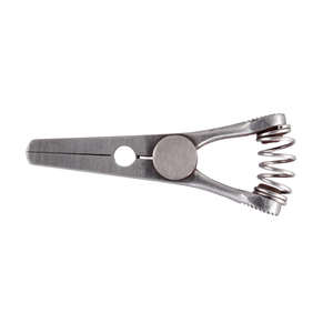 Pinza Glover Bulldog de Acero Inoxidable, Instrumento Quirúrgico Manual con Ajuste de Resorte, Recta y Curva, de Grip Surgical - Product Image 4