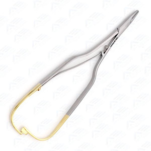 Instrumento Médico de Alta Calidad, Portaagujas de Acero Inoxidable de 16 cm, Portaagujas Arruga TC de Primera Calidad - Product Image 4
