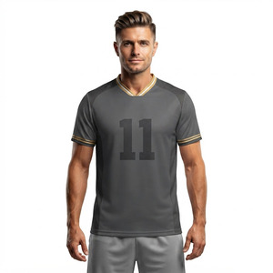 Polo de cricket pour homme de haute qualité, col en V, maillot d'équipe de cricket, jersey à manches courtes en polyester pour homme - Product Image 6
