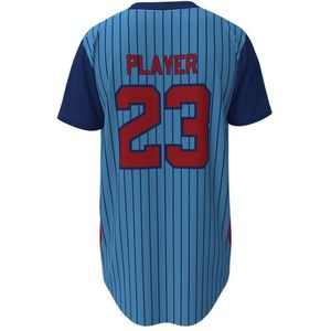 Maillot de baseball personnalisé pour hommes, col en V, manches courtes, vêtements de sport athlétiques, t-shirt d'équipe, vêtements de performance confortables pour l'entraînement - Product Image 2