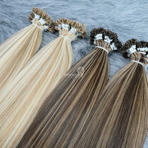 Extension de Cheveux Humains Remy Pointe Plate Kératine Cheveux Piano Double Dessiné Prix de Gros Non Synthétique fabriqué au Vietnam - Product Image 4