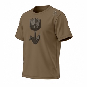 Camiseta de Hombre de Primera Calidad, Sostenible, con Estampado Personalizado, Algodón/Poliéster, Antiencogimiento, Secado Rápido, Transpirable, Manga Corta, Corte Regular - Product Image 1