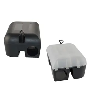 Efficient And Easy Set Mice Snap Trap Pest Control Easy To Place Durable Quality Human Combatting Mice Rat Catch Plastic Box