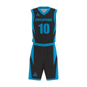 Uniforme de Baloncesto Moderno, Camiseta y Pantalones Cortos, Ropa Deportiva Premium con Soluciones de Fabricación de Marca Privada OEM - Product Image 4