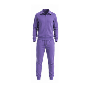 Mens Gym Sports Tracksuit Custom Training Fitness Running Suit Zipper Jacket Jogger <b>Pants</b> OEM ODM Wholesale Supplier Factory Set - Product Image 1