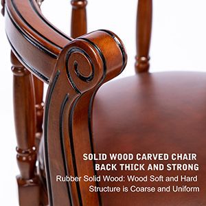 Sgabello da Bar in Legno e Pelle Blu con Rotazione a 360 Gradi e Altezza Seduta di 66 cm per Cucina e Bancone - Product Image 3