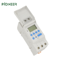 Interrupteur électronique intelligent programmable hebdomadaire LCD de haute qualité AHC15A 220V/240V, courant maximal de 25A, alimenté par batterie, numérique