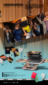 CORTIS อัลบั้ม EP ชุดที่ 2 GREENGREEN (เวอร์ชั่น Weverse Albums) อัลบั้ม - Product Image 3