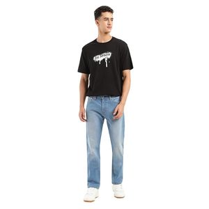 <b>Men</b>’s Slim Fit <b>Stretch</b> Denim Jeans – Mid Rise Casual Wear - Product Image 2