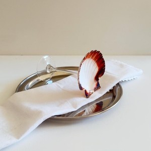 Premium seashell wine glass designed to bring coastal elegance to sophisticated <b>table</b> settings - Product Image 2